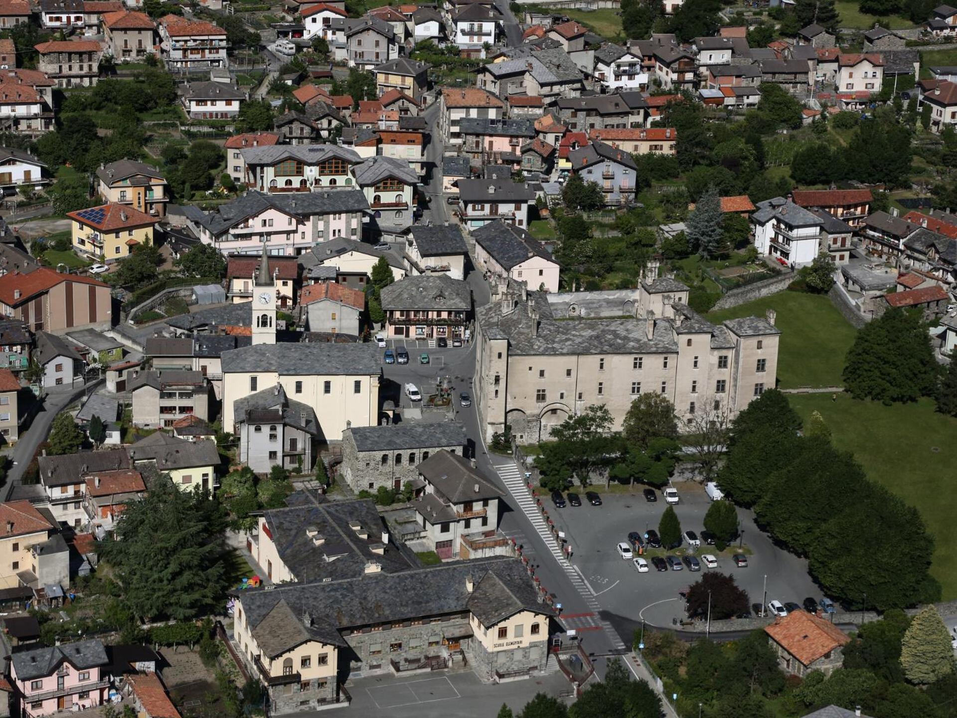 Il Pellegrino Panzió Issogne Kültér fotó